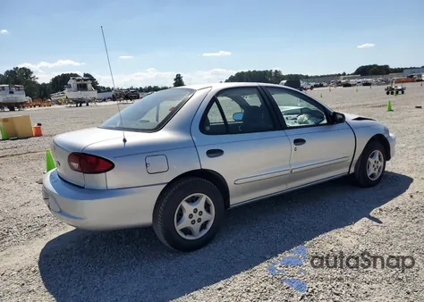 2002 Chevrolet Cavalier Base from USA, damaged, VIN 1G1JC524127112687